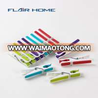 Factory direct supply plastic spring curtain clip, plastic bags clip, clamp clip for clothes