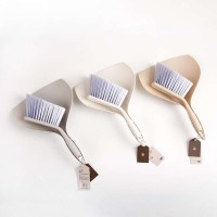 Mini Desktop Cleaning Brush Unique Plastic Windowsill Floor Cleaning Broom Brush Dustpan Set Computer Practical Tools