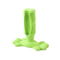 Hot Sales Good quality Natural Rubber dog tooth brush dog pet tooth cleaning toy