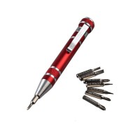 Pocket Magnetic 8 in 1 Precision Multi Screwdriver Set Pen Tool with magnetic